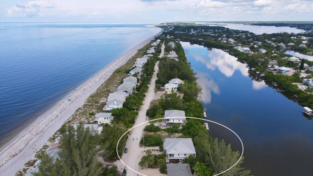 Palm Island House | 4 Bedroom home directly across the street from the beach!