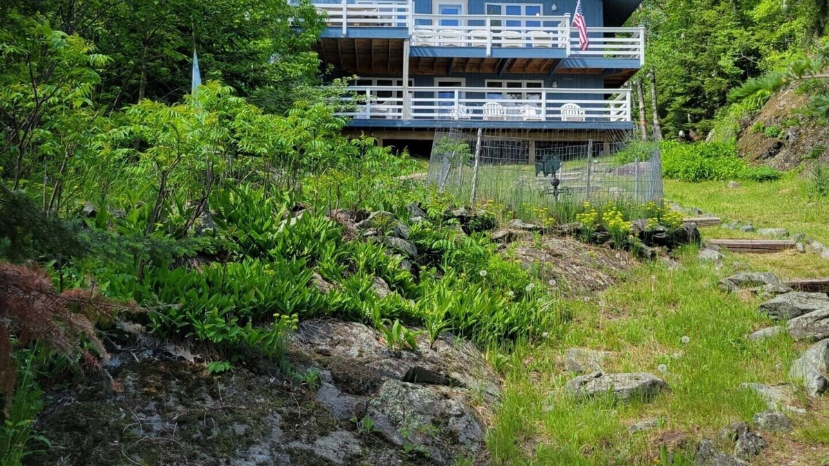 Tower House | 4 bedroom Home with 2 decks for panoramic views and dock access to Daisy Bay