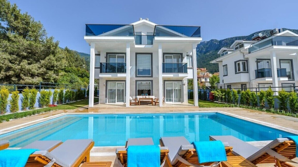 Oludeniz Villa | 4 bedroom luxury villa sardunya in ölüdeniz fethiye