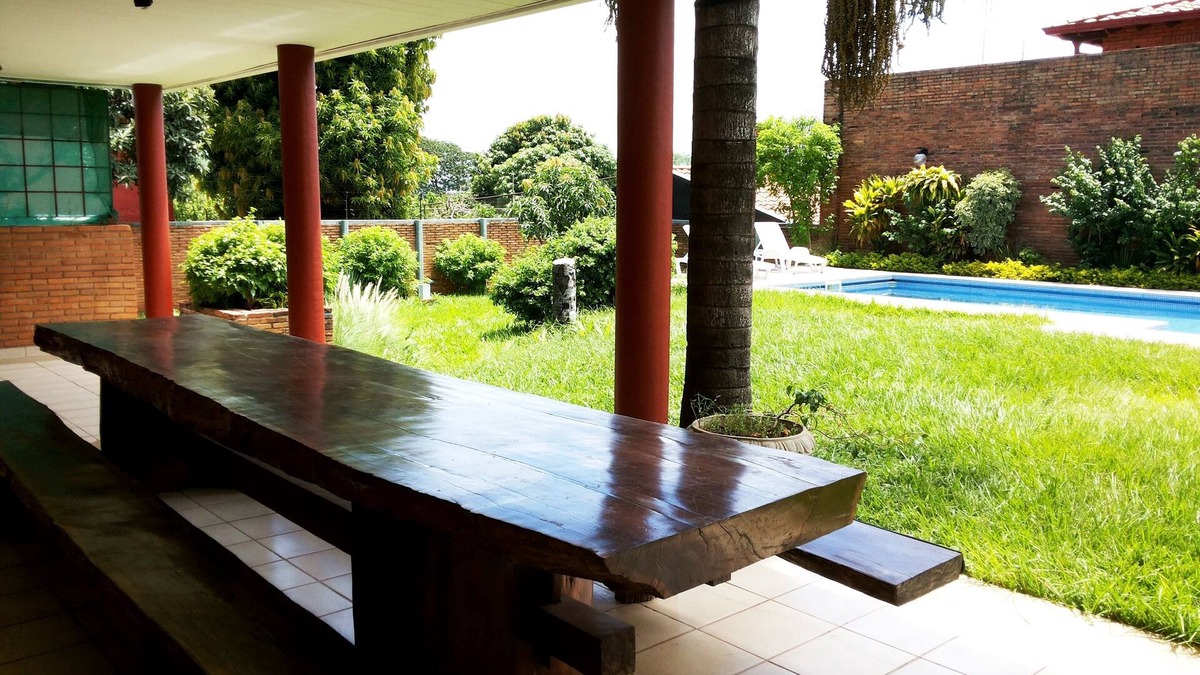 Asuncion House | 4 Bedrooms, Villa, Pool, Tropical Garden in Paraguay in South America