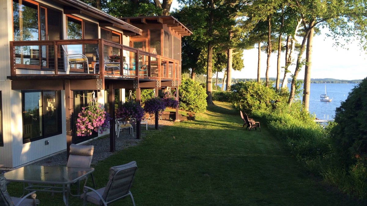 South Burlington House | 4 BR Burlington Lakefront Home with Mountain Views and Private Lake Access!