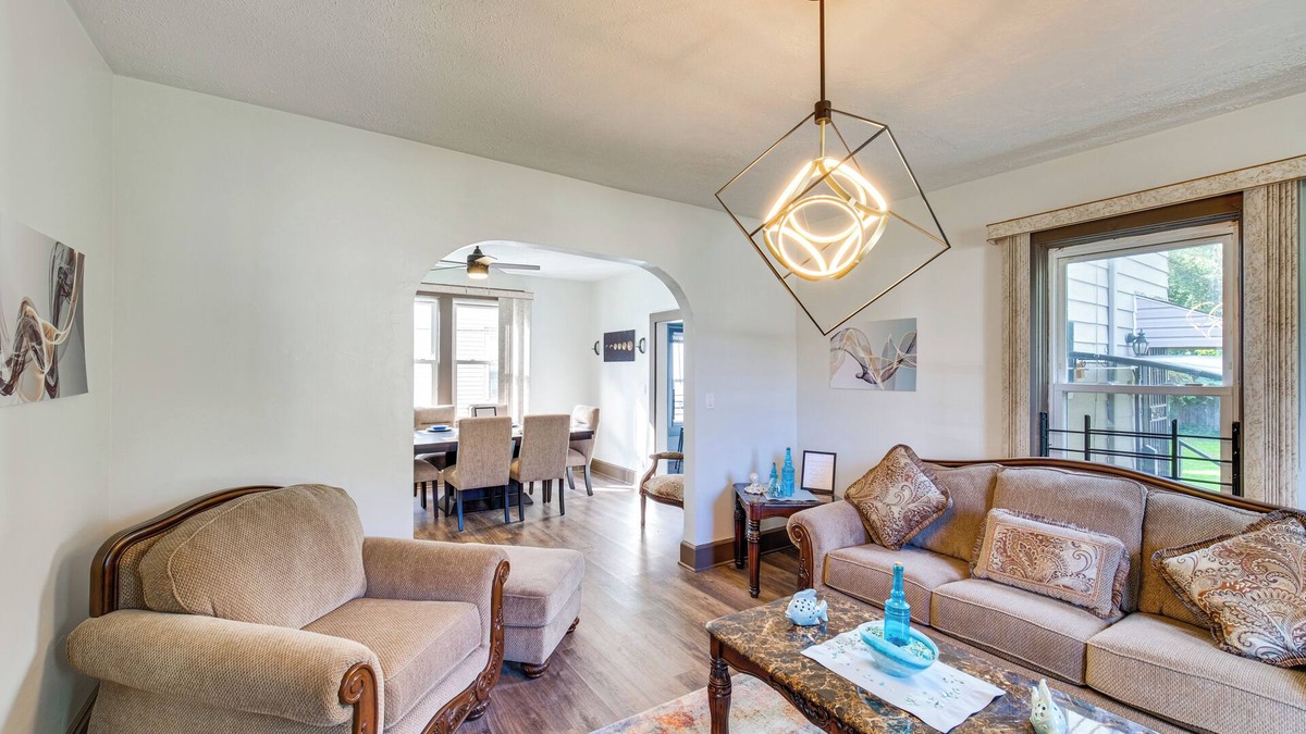South Broadway House | 4 Mi to Dtwn: Home w/Patio in Cleveland!