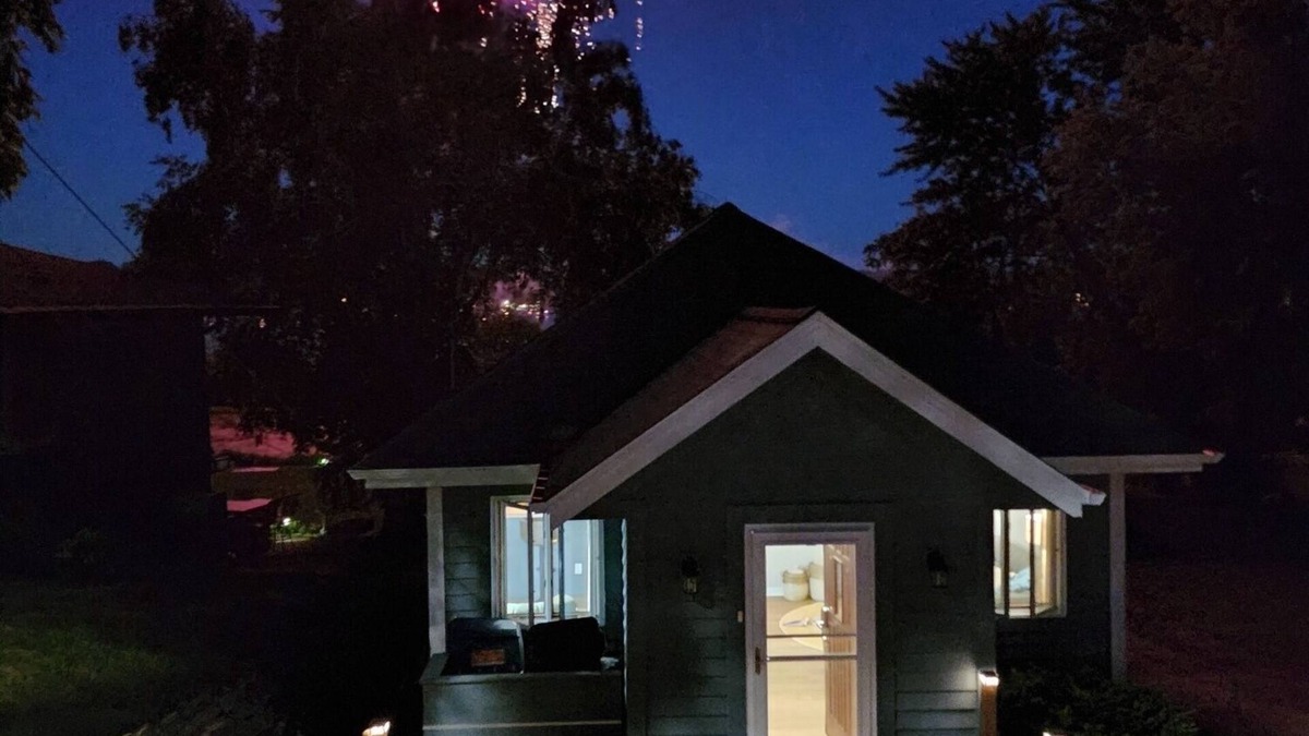 Village of Pewaukee House | 4 minutes walk to beach from this charming home with a lake view!
