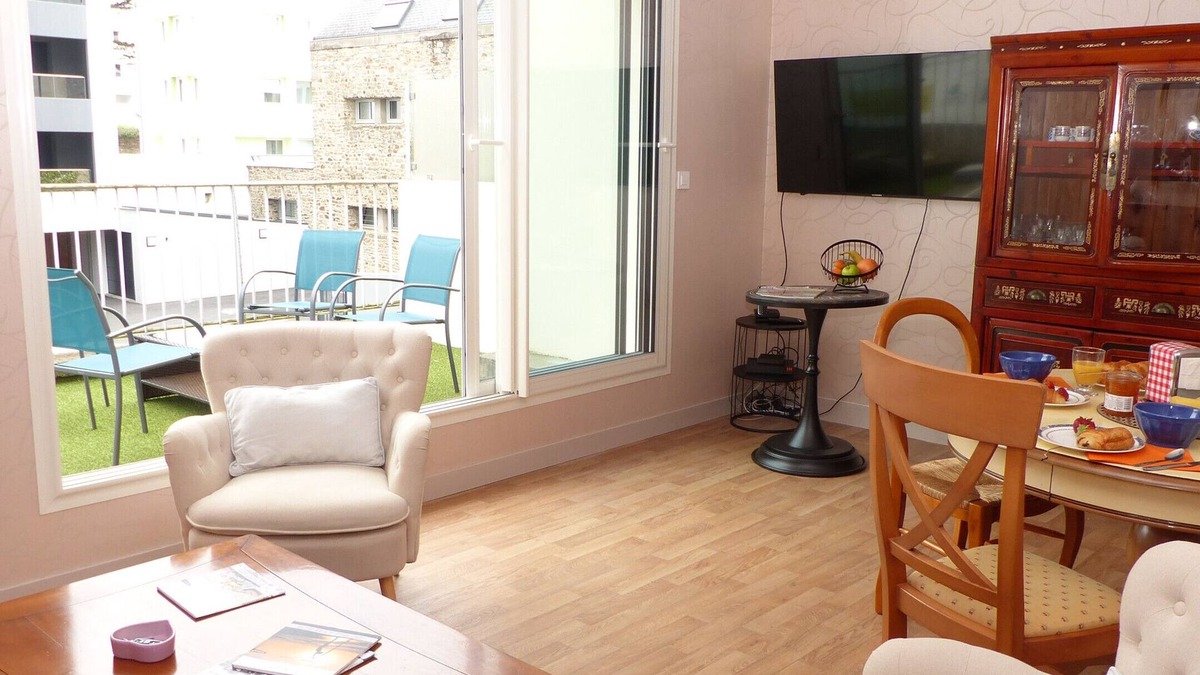Vannes Apartment | 4-person flat 3* in the heart of Vannes