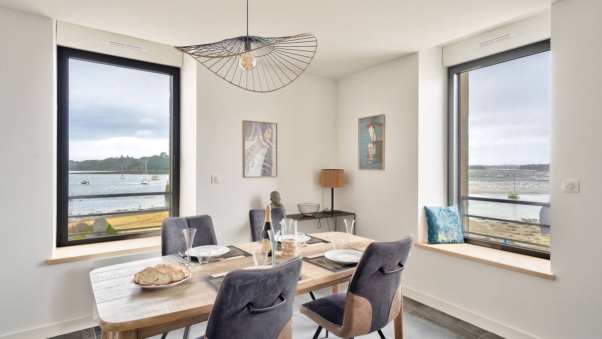 Ile-Tudy Apartment | 4 person flat with sea view