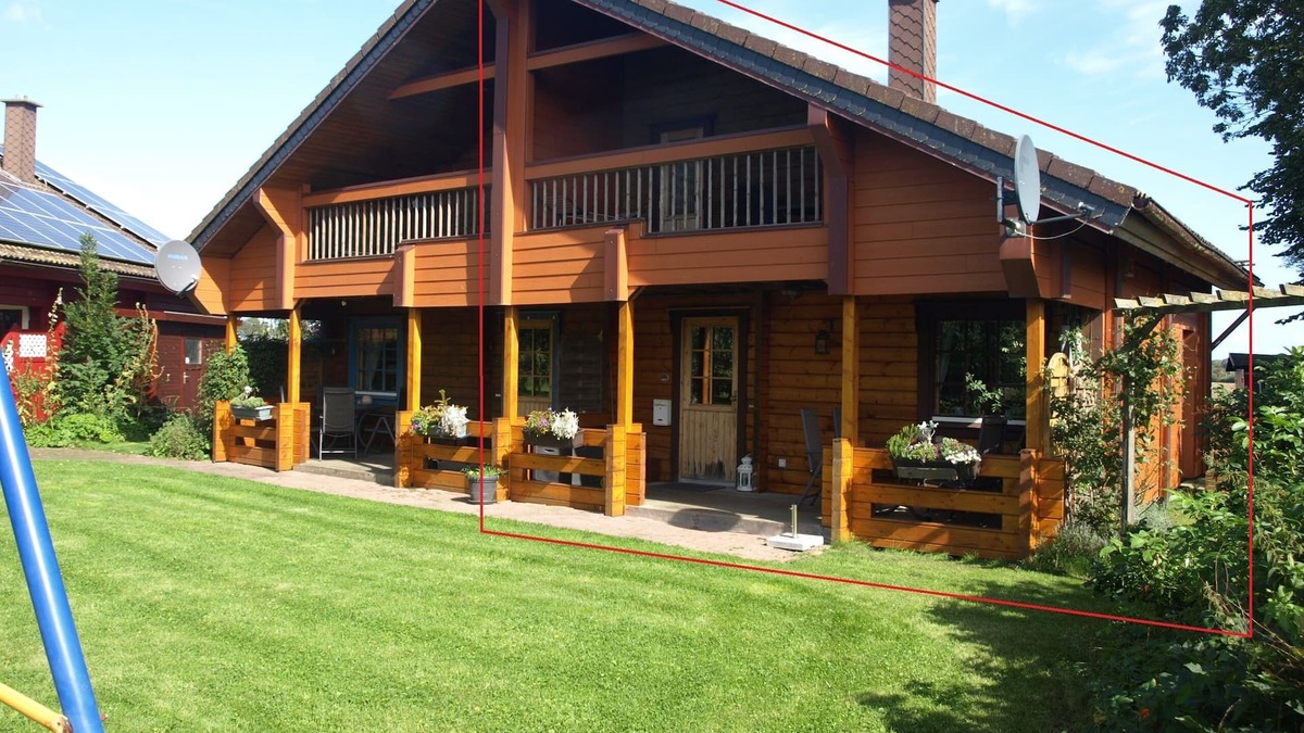 Stutebull House | 4 star log houses with sauna/fireplace near Schlei u. Baltic Sea near Kappeln