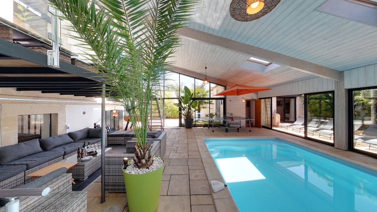 Port-des-Barques Villa | 4 star villa with sea view, islands, natural area, private heated pool, spa