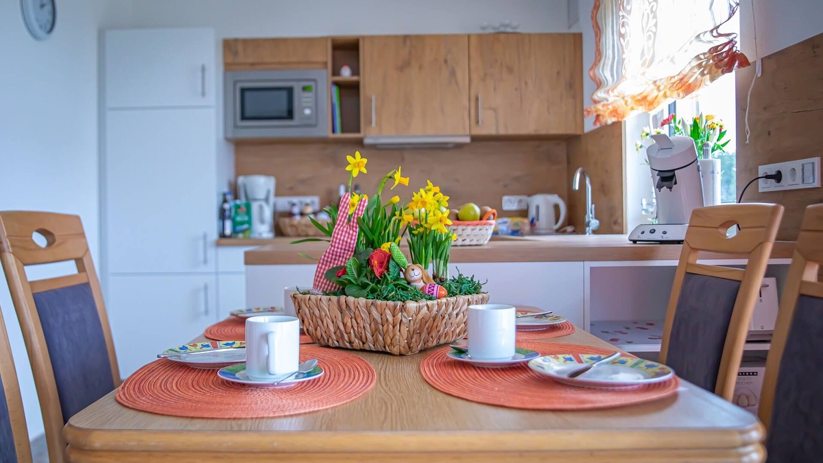 Oberwaldbach Apartment | 4*Sterne Spatzennest 86 sqm between Augsburg and Ulm quietly located new building