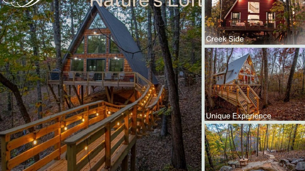 Saint Joe Resort | 4 Tree Lofts Events Creek Buffalo River Hot Tubs