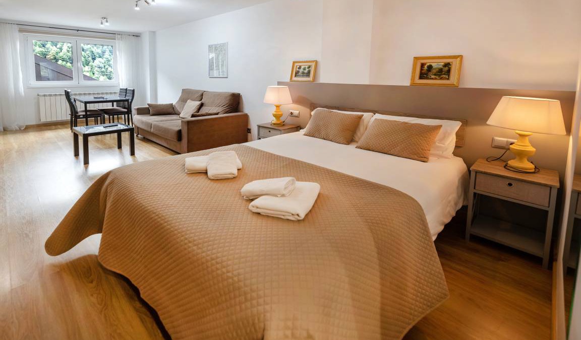 Arinsal Apartment | 40 m² Studio flat ∙ 1 bedroom ∙ 4 guests