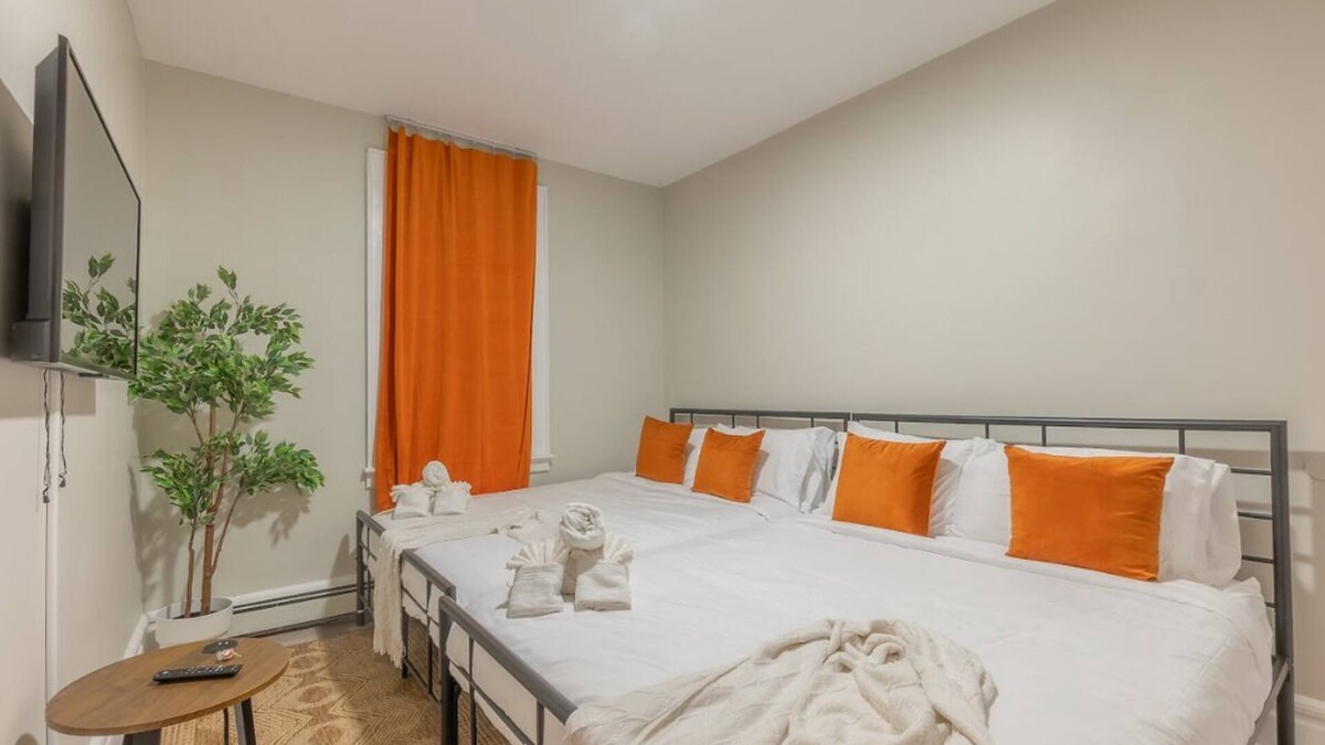Ampere Apartment | 40% OFF 3Days+9 min to EWR, 2 Queen Beds, Sleeps 6