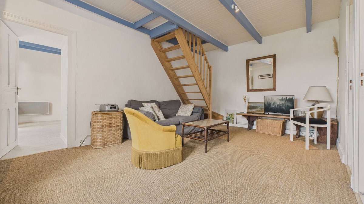 Plougrescant Ski Chalet | 400 m to the beach – House for 5 – Garden