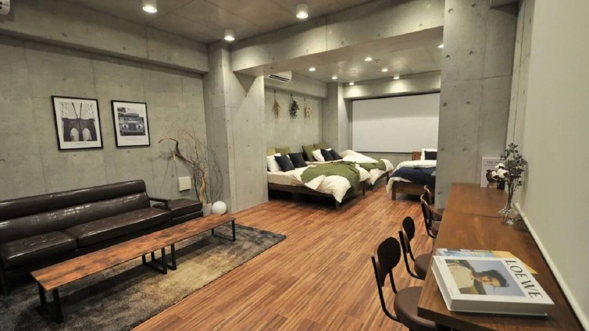 Hatagaya Apartment | 401 Spacious room with ProjectorKaraoke mike / Shibuya-ku Tokyo