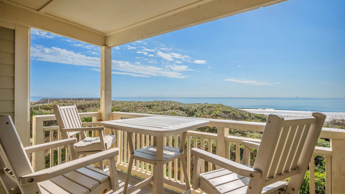 Caswell Beach Condo | 405 Dolphin Crossing: Private Balcony, Oceanfront Pool