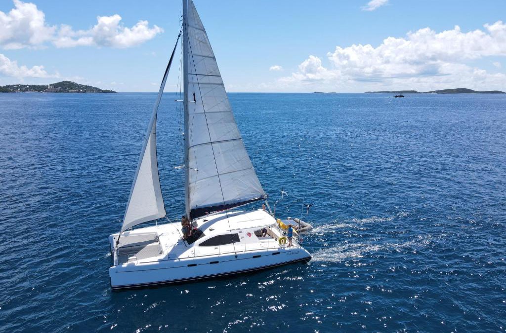 Cozumel Boat Rental | 47ft Deluxe Catamaran, 2 rooms, 2 bathrooms
