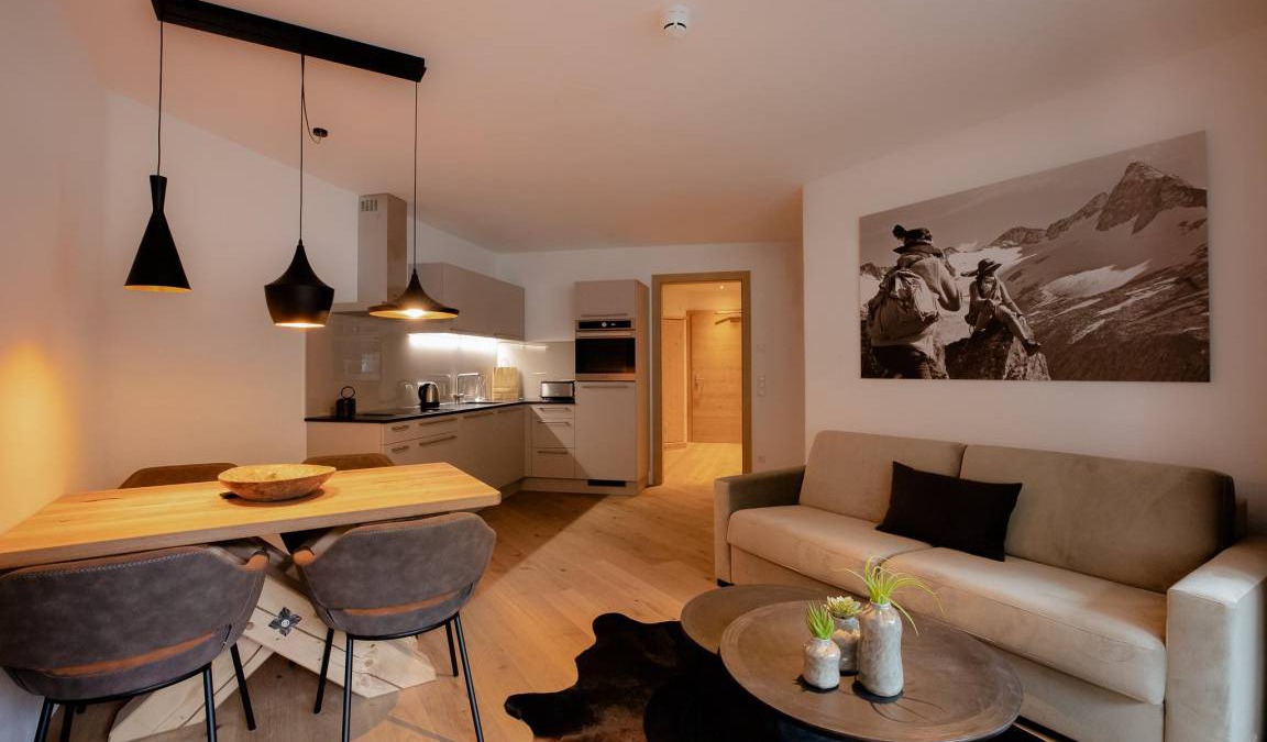 Sankt Leonhard im Pitztal Apartment | 49 m² Apartment ∙ 1 bedroom ∙ 4 guests