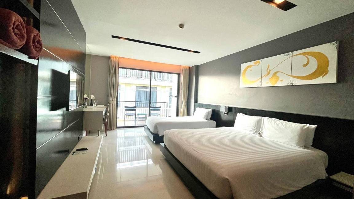 Patong Resort | 49 m² Private room ∙ 1 bedroom ∙ 3 guests