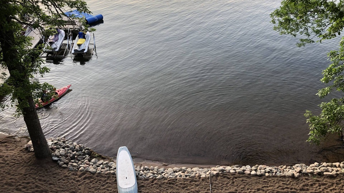 Sturgeon Lake House | 4br 2ba lake front escape, private beach and hot tub. Option for pontoon