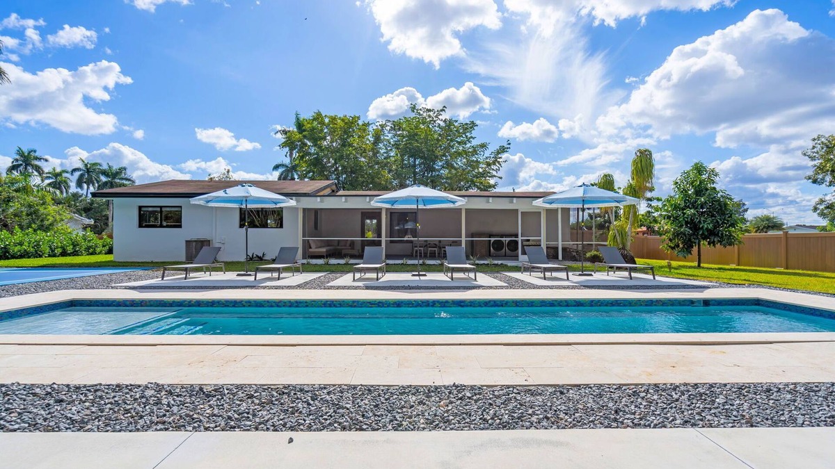 Golden Glades House | 4BR Biscayne River Home with Pool & Pickleball Fun