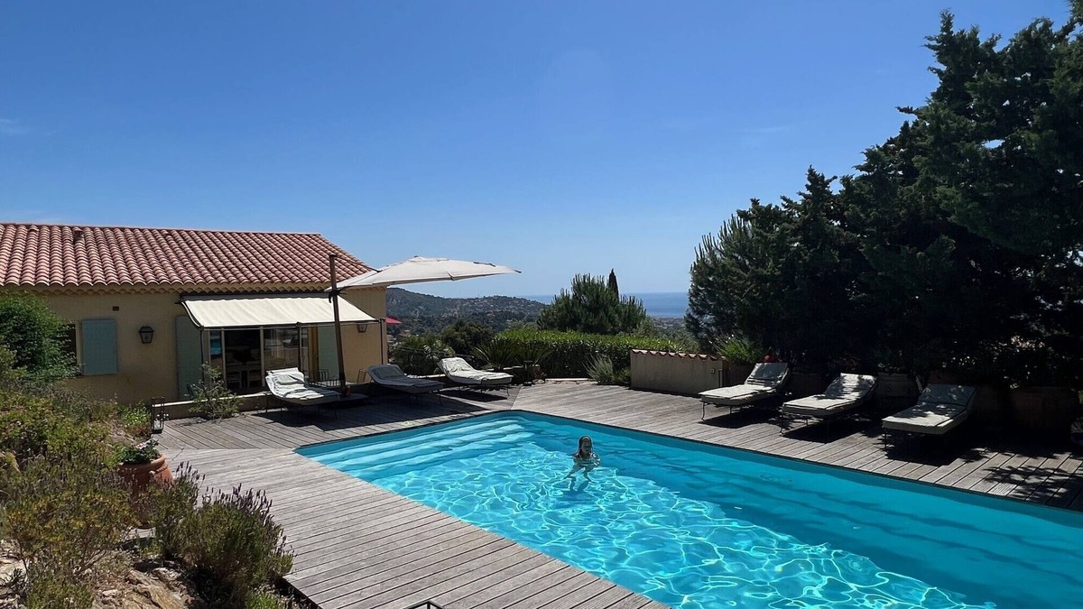 Bormes-Les-Mimosas Villa | 4km from the beach, villa with private heated pool, breathtaking sea view in a quiet location