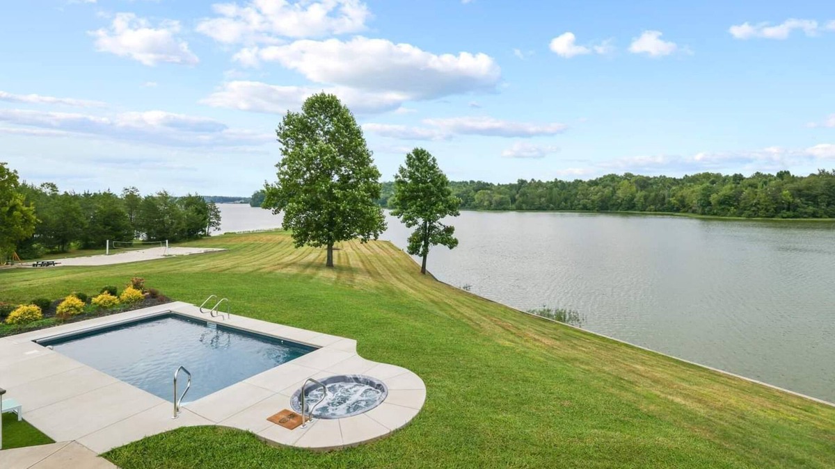 Louisa House | 5 acre sprawling waterfront estate, Spectacular views, heated pool/hot tub