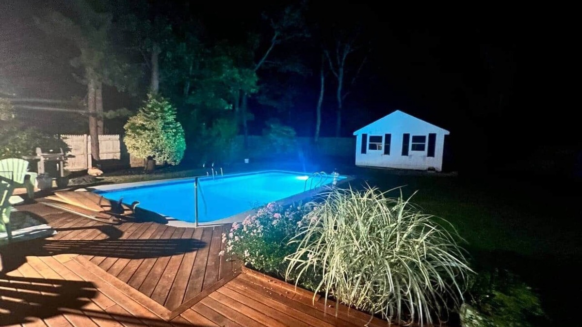 South Orleans House | 5-bedroom Cape with a pool and yard games.