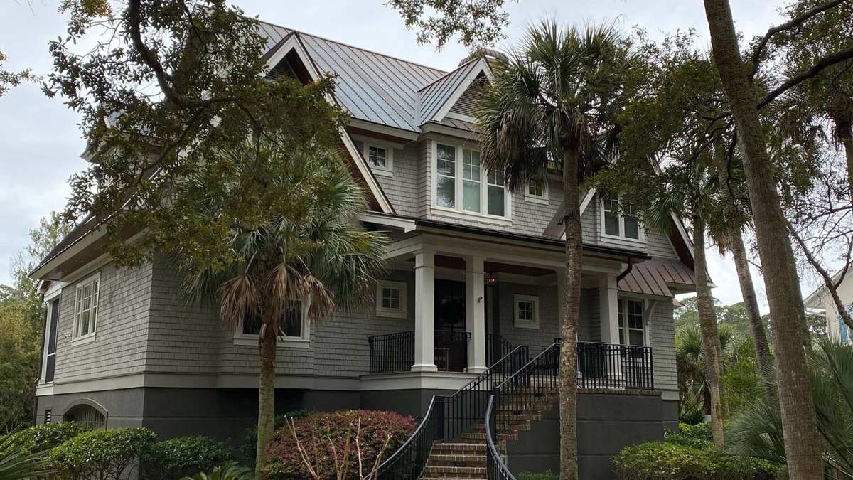 Vanderhorst Plantation House | 5 Bedroom Luxury Home, Pool, one block over to beach path, 8 minute walk