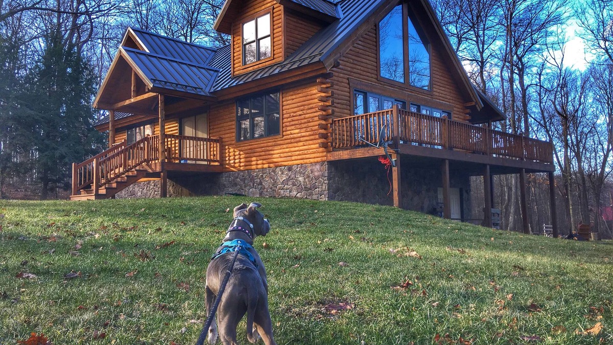 Champion Cabin | 5 BR Cozy Log Cabin next To 7 Springs & Hidden Valley!
