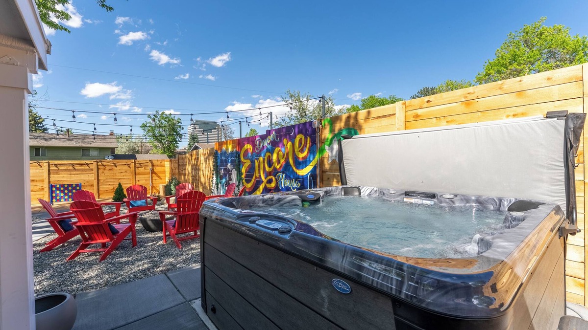 Castlewood House | 5 BR Luxury Funhouse, Walk to Fiddler's Green, Hot Tub, Mini-Golf, FirePit, Theater Room