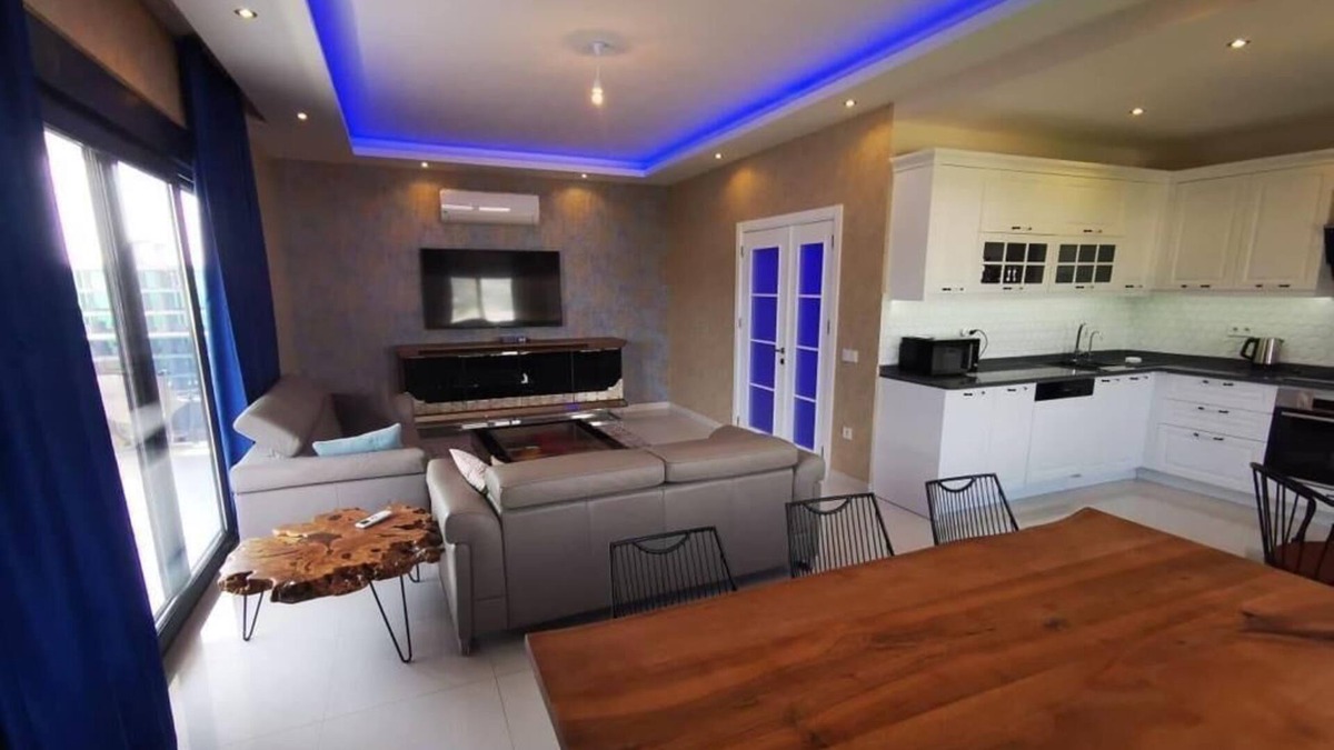 Seki Apartment | 5 minutes from the beach, malls and restaurants! Spacious 4 + 1 Duplex in Alanya