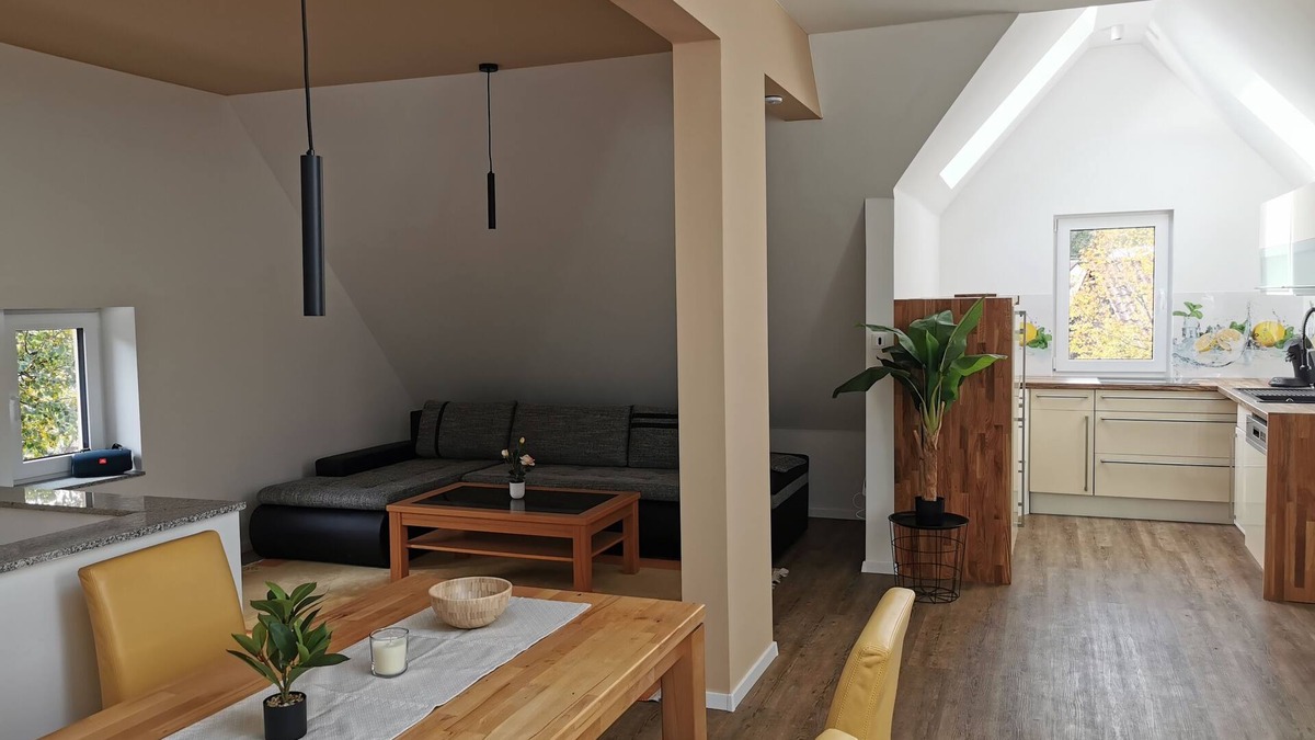 Konigheim Apartment | 5 minutes from the highway is this quiet new family apartment