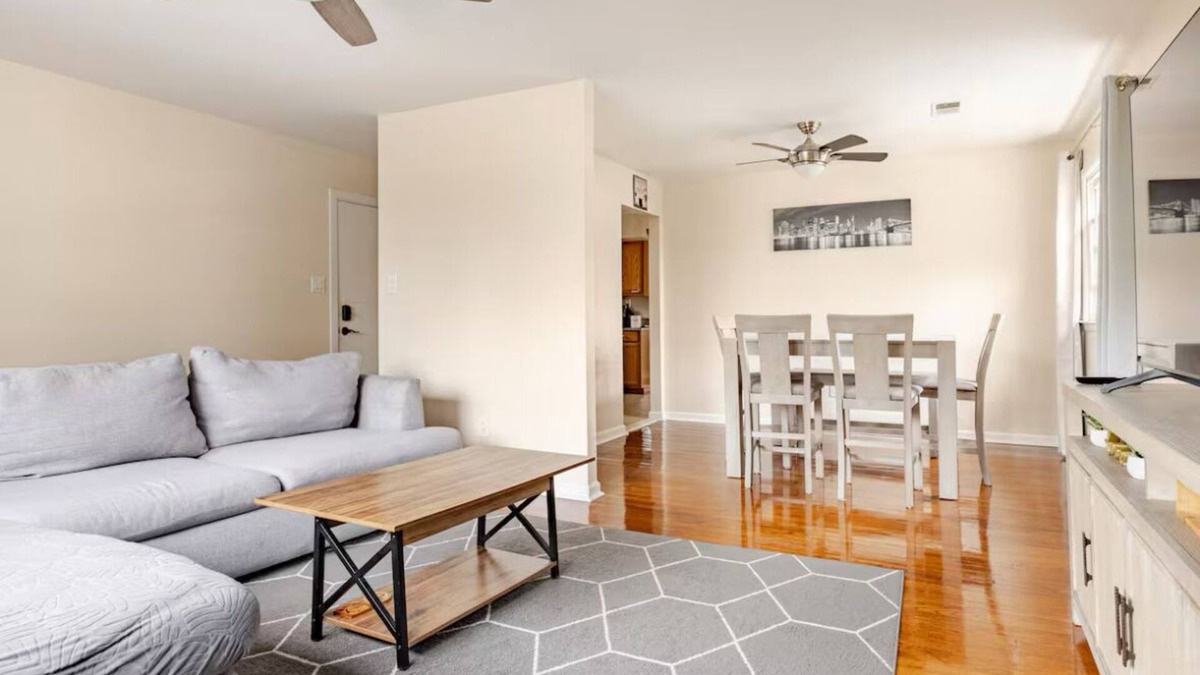 The Heights Apartment | 5 Star Location - Spacious 3 Bedroom near NYC!