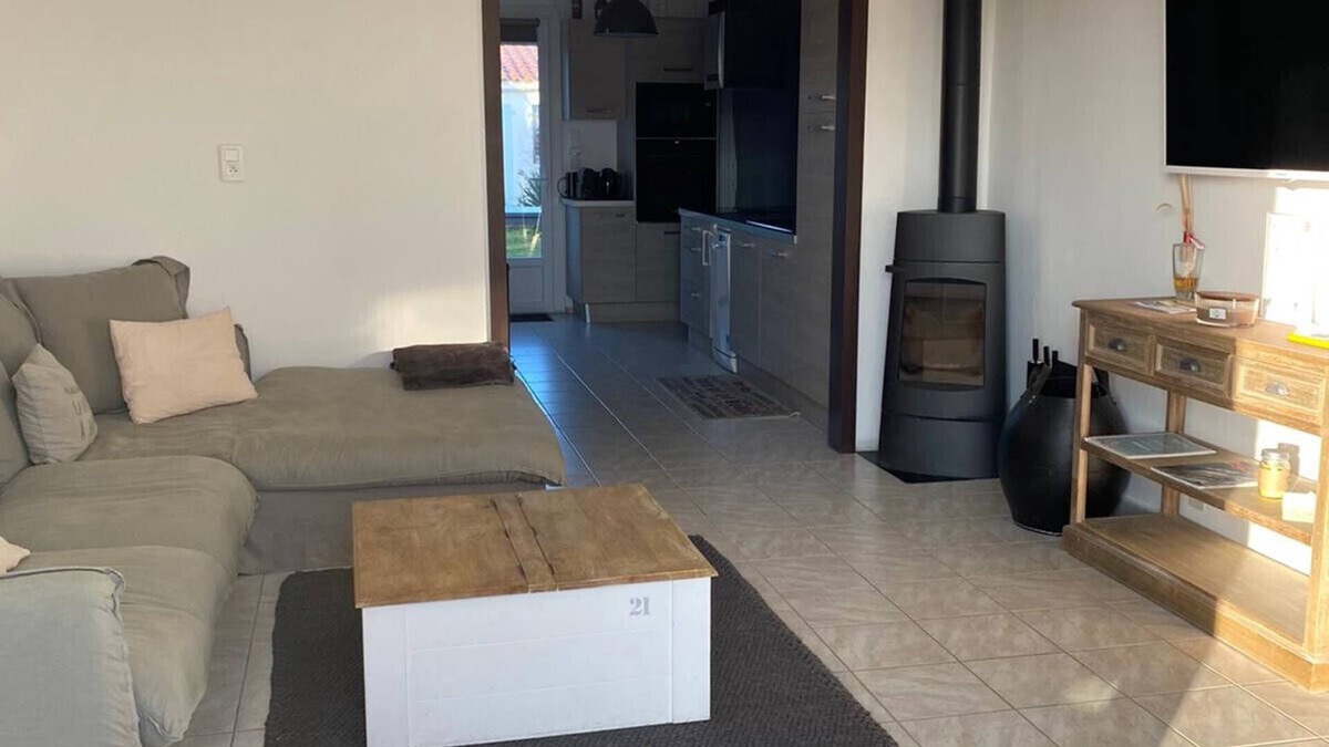 Barbatre Ski Chalet | 500m from Boucholeurs beach - House for 5