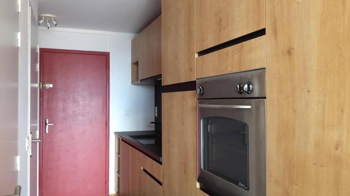 Arc-1600 Apartment | 50m from ski lifts, 4th floor, view mountain, balcony, tv, ski locker, 30m², Les Arcs