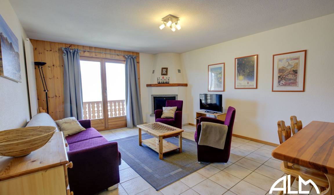 Heremence Apartment | 54 m² Apartment ∙ 1 bedroom ∙ 4 guests