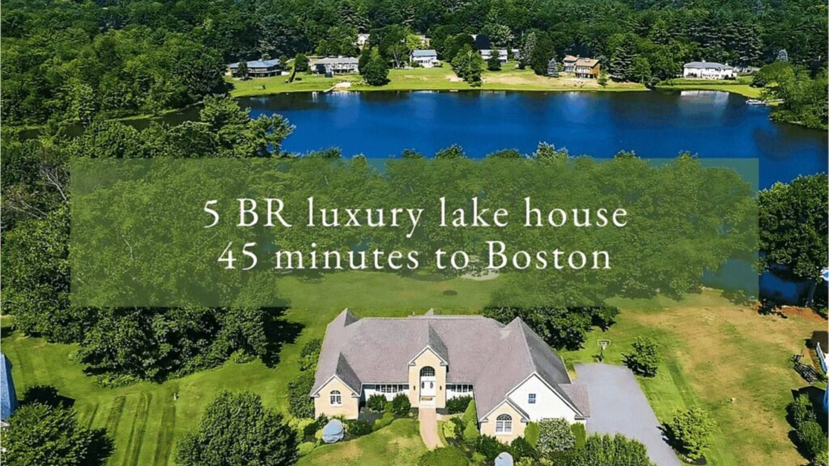 Salem House | 5BR Luxe Lakehouse: Theater, Gym, Spa, Bar, Garage