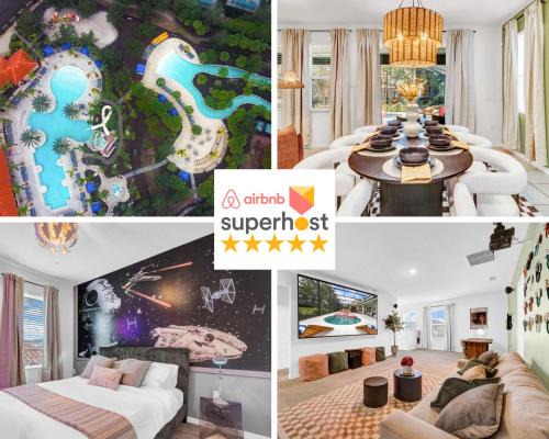 Loughman House | 5BR Luxury Home - Pool, Games & BBQ Near Disney