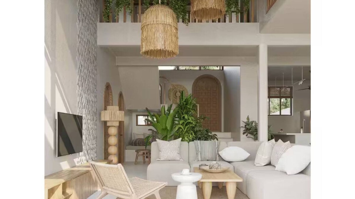 Haad Pleayleam House | 5BR SeaView Haven–Steps to Sand