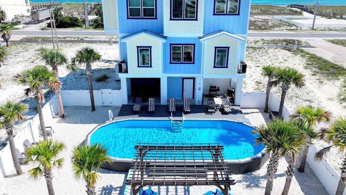Navarre Beach House | 6 Bedroom/4 full baths/3 half baths/Gulf View/ Blu Vue