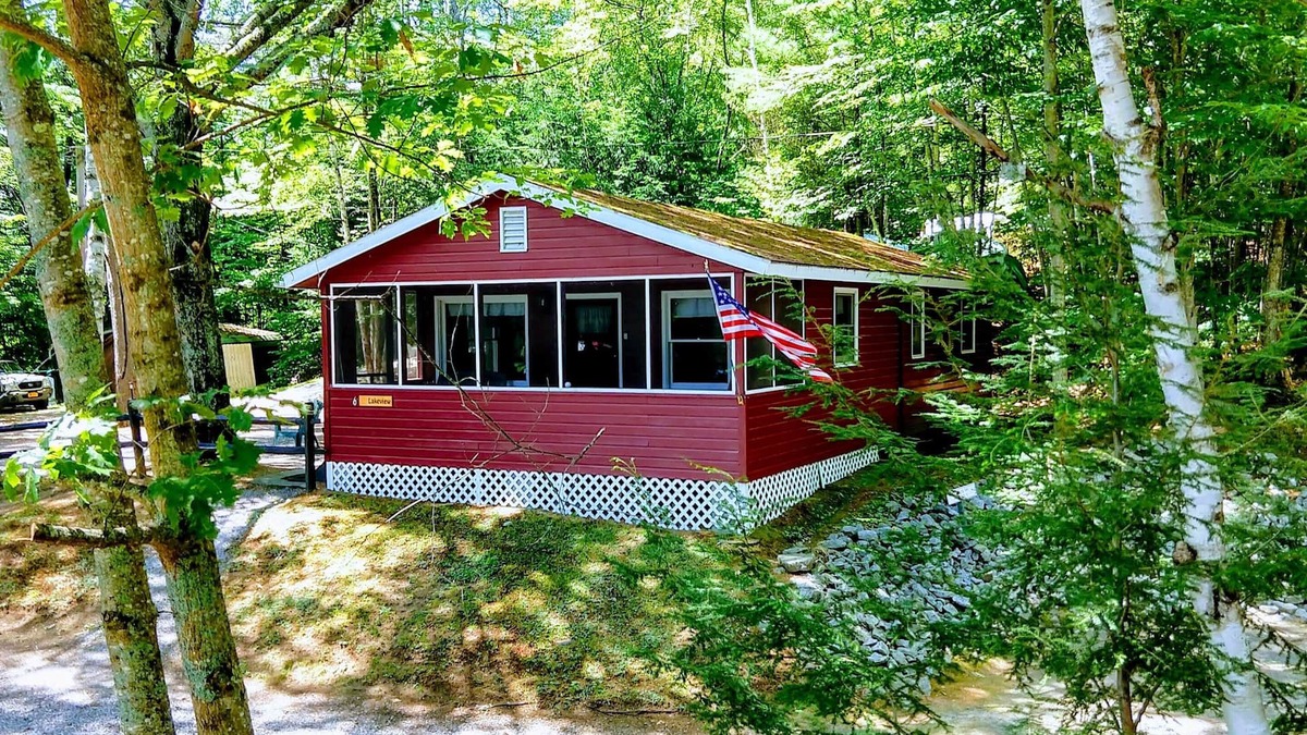 Chestertown Cottage | #6 Lakeview @Birchwood Cottages at Loon Lake. Family Friendly Waterfront