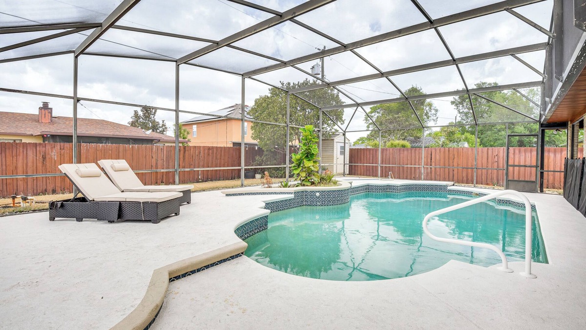 Deltona Lakes House | 6 Mi to Gemini Springs Park: Chic Home w/Pool!