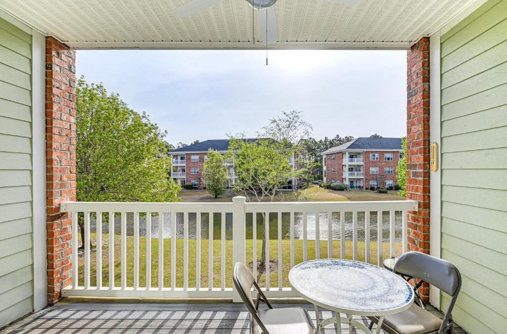 Socastee Apartment | 6 Mi to Myrtle Beach Hot Spots Cozy Condo!