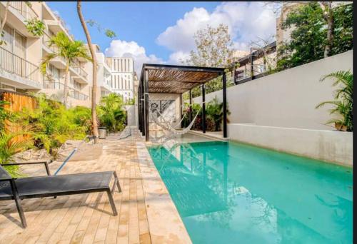 Tulum Apartment | 6 minutos Playa Estudio en Veleta Tulum 4 personas