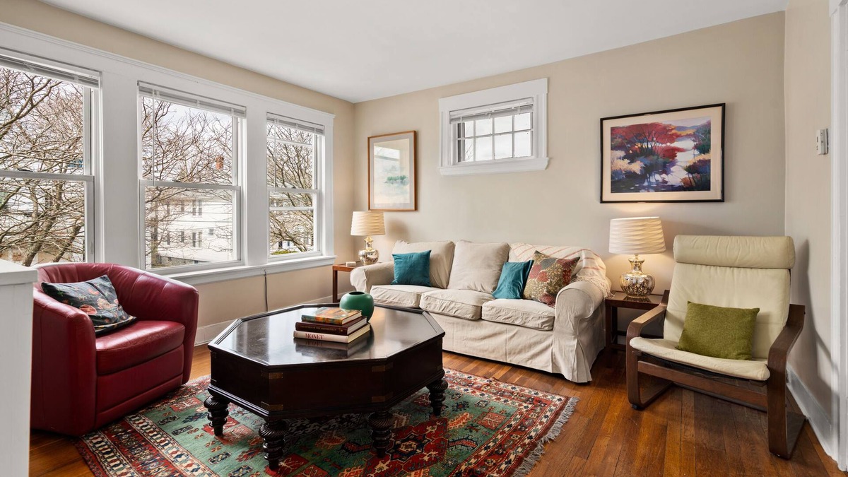 Metropolitan Hill - Beech Street Condo | 6 Room: 2+ Bedroom: Sunny Quintessential Boston