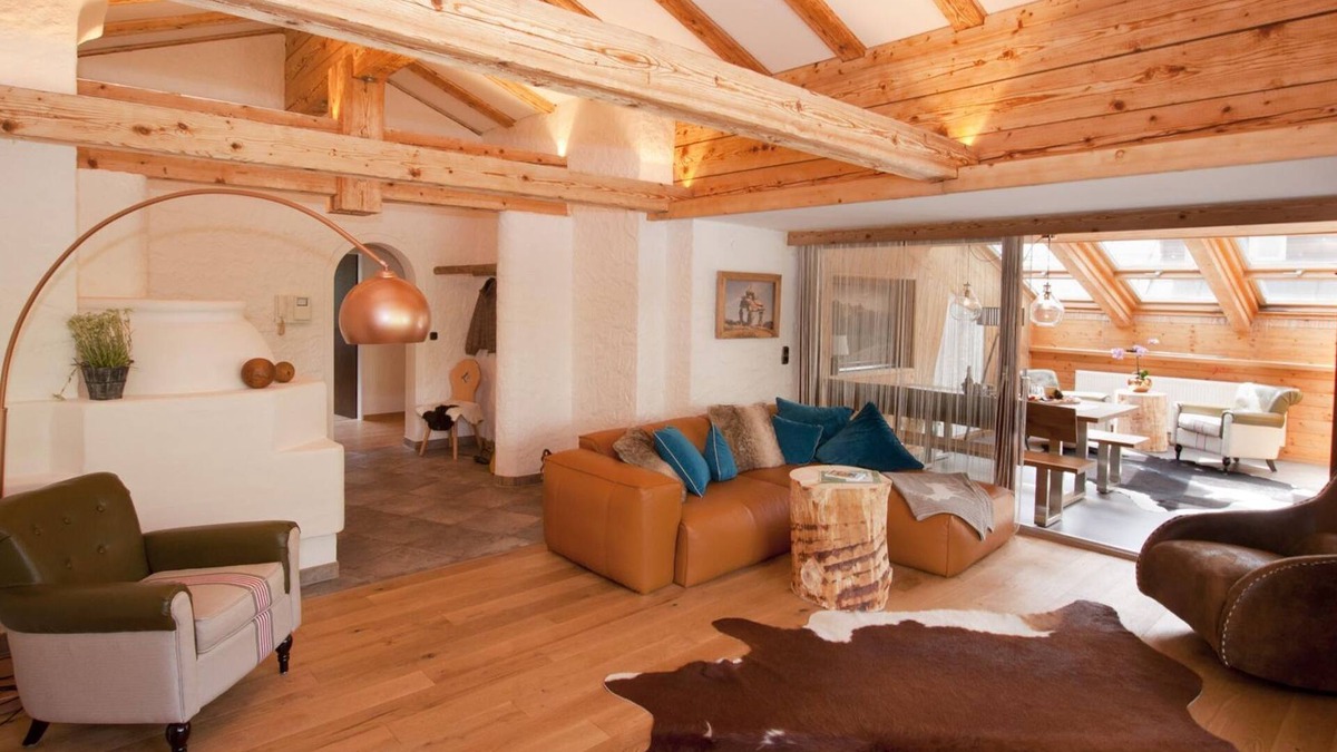 Hirschegg Apartment | 6-room - penthouse with 2 balconies - Alp Chalet - Apartments