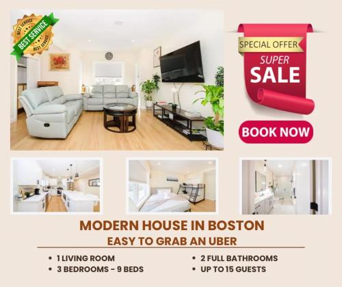 West Codman Hill - West Lower Mills Apartment | 60-2 3BR Boston - Modern Apt near Franklin Park