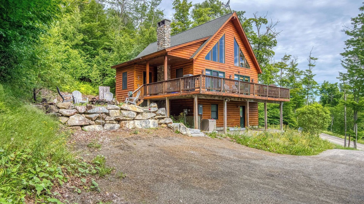 Oquossoc House | 60 West - Beautiful home with STUNNING view of Rangeley Lake