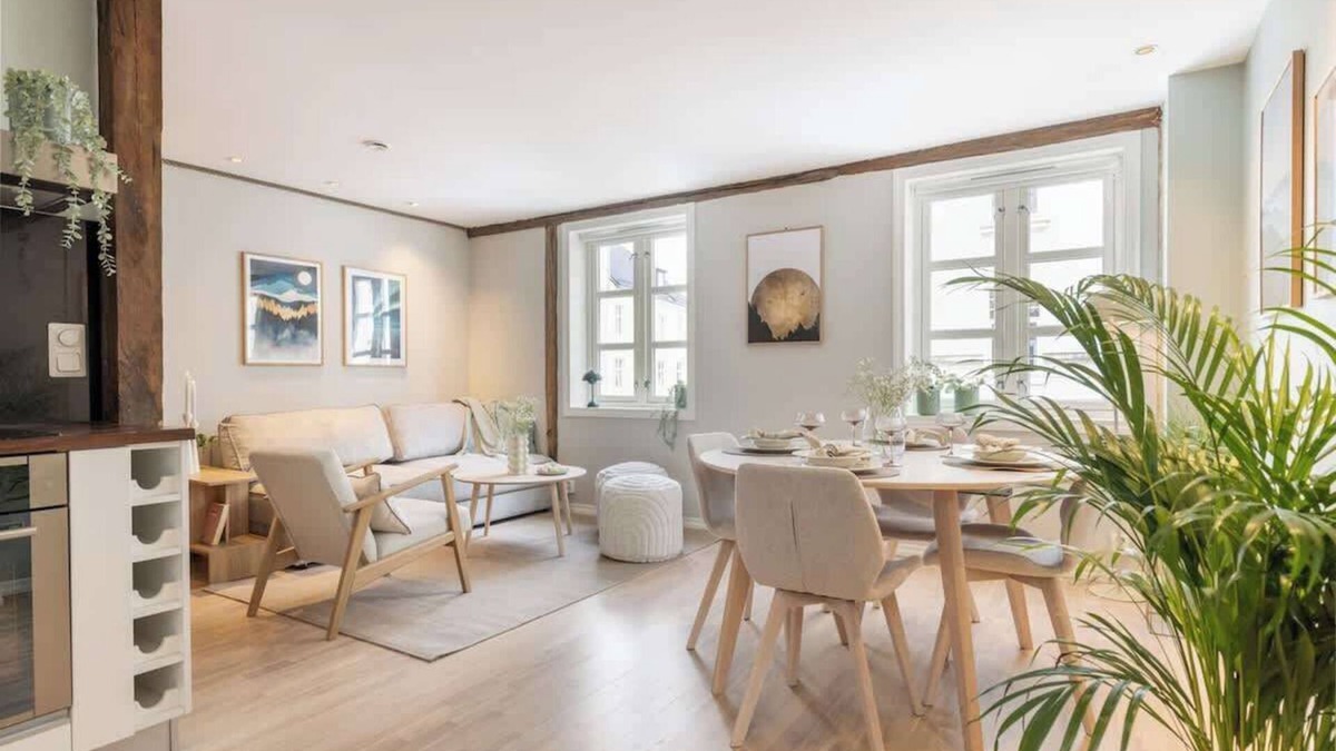 Bergenhus House | 600 m from Bryggen | Renovated apartment in a former rope factory