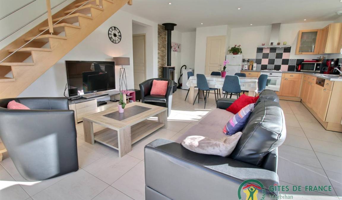 Sarzeau House | 67 m² Gîte ∙ 3 bedrooms ∙ 4 guests