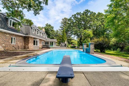 Wayne House | 7,100 Sq Ft Retreat with Gazebo and Koi Pond in Wayne!